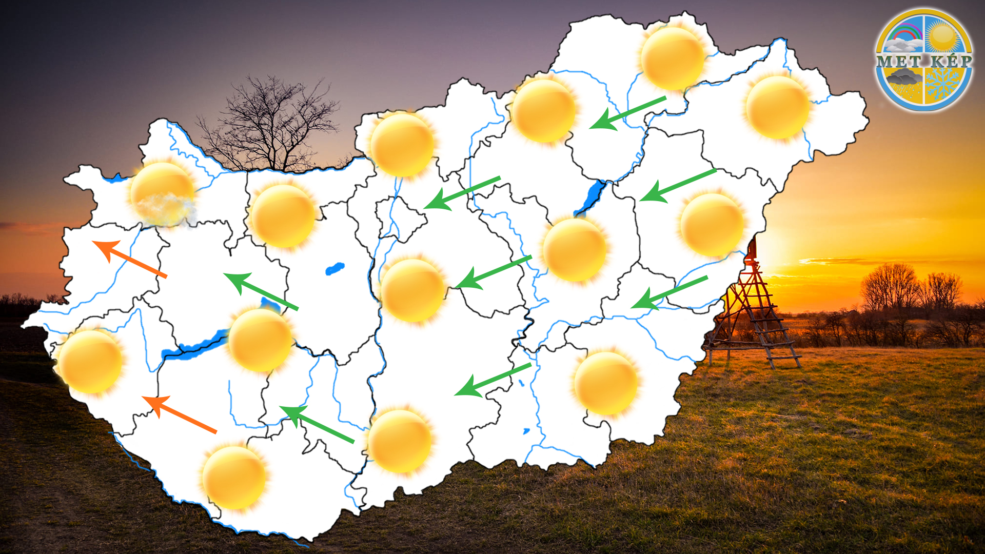 Ma: szinte zavartalan napsütéssel ér véget a hét! 10