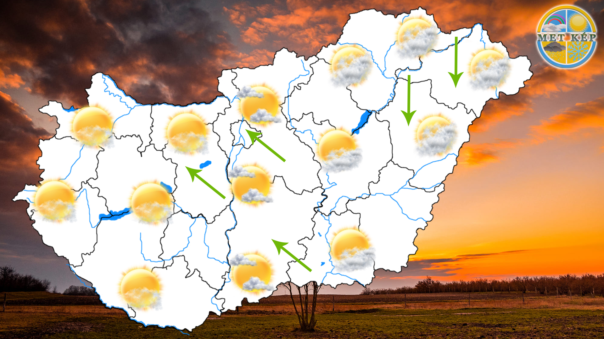 Ma: szárazabb folytatás, akár 20 fok is lehet! 9