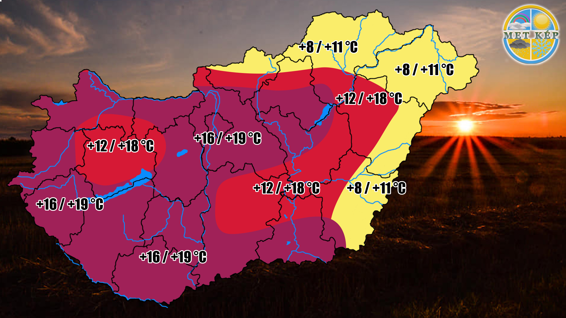 Tavasz meleg időjárás előrejelzés 