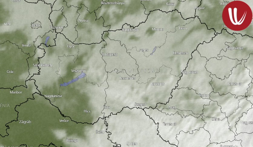 Borult idő az ország nagy részén
