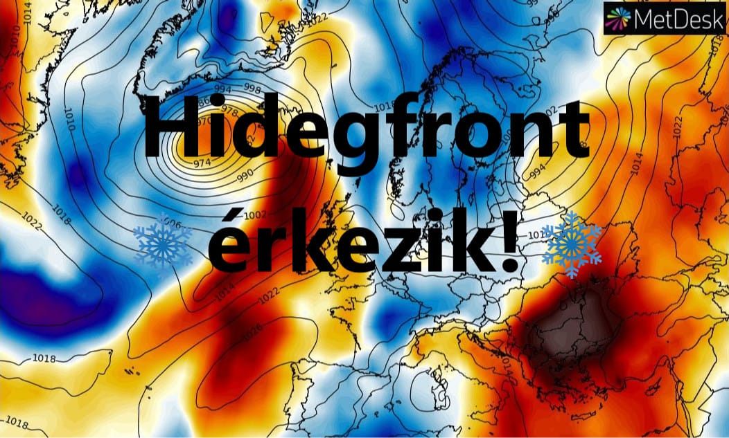 Hidegfront érkezik, a hegyekben akár havazással! 6