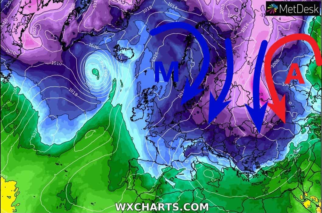 Szibériai eredetű hideg éri el hazánkat a jövő hét közepén! Zord éjszakák, akár -20 fok is lehet! 5